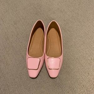 Beautiful classy new pink flats size 37/US6.5